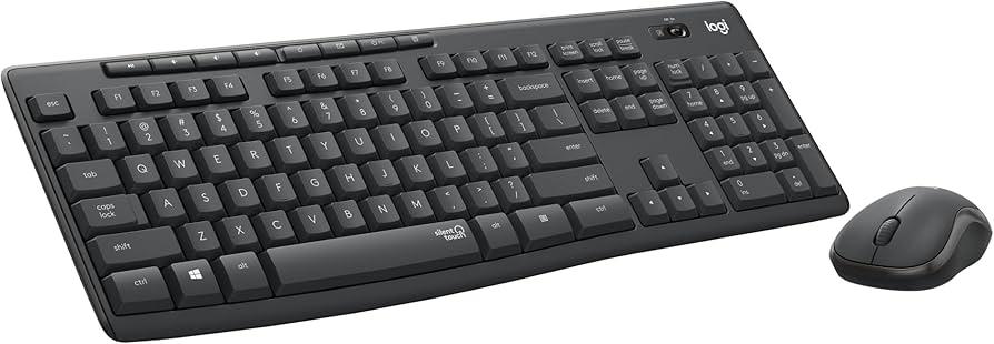 MK295 Silent Wireless Combo Keyboard and Mouse