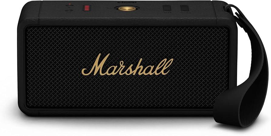 Marshall Middleton Wireless Portable Bluetooth Speaker-BLA
