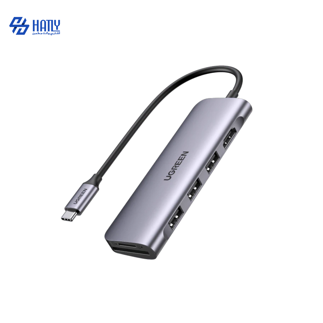 UGREEN USB C Hub, 6-in-1 USB C-Adapter